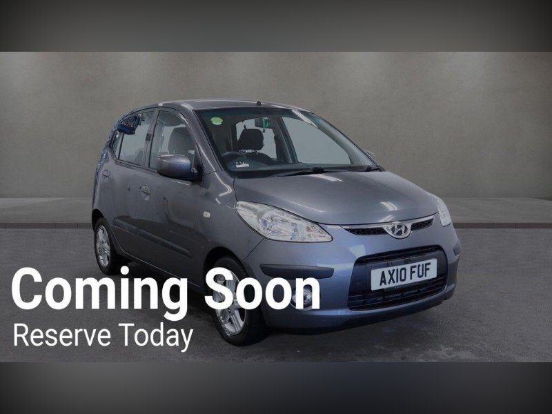 2010 2010 Hyundai i10 1.2 Comfort Euro 4 5dr £3,990 Make: photo